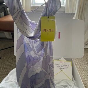 Pucci Iride print dress